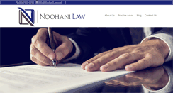 Desktop Screenshot of noohanilaw.com